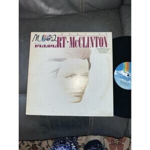 DELBERT McCLINTON - THE BEST OF (GREATEST HITS) / VINYL LP RECORD [SAWCUT] 1981